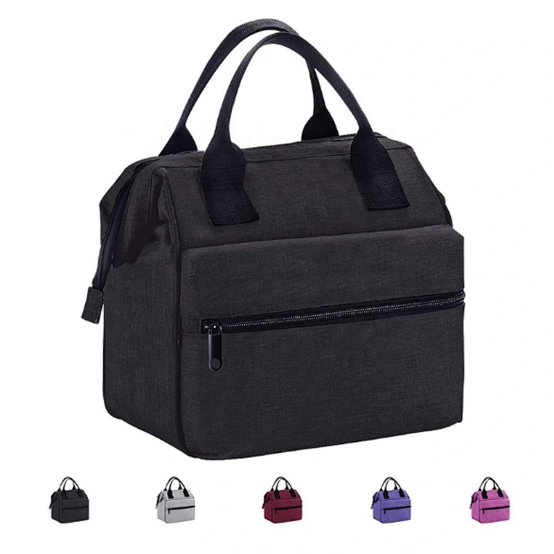 Wholesale Custom Logo Grocery Food Aluminium Foil Thermal Insulated Delivery wine Lunch Cooler Bags