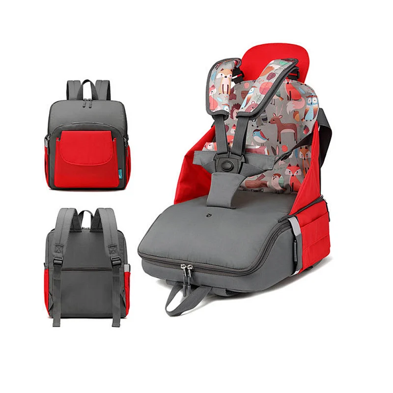 Multi functional travel waterproof hanging infant baby diaper bag backpack for mommy