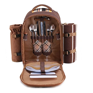 Custom logo Waterproof Picnic Backpacks Bags Insulated Wine bag Big Capacity Ice Thermal Insulated Wine Bottle Cooler Bags