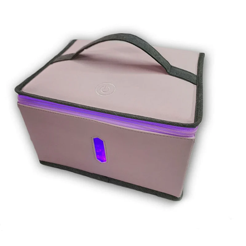 Foldable Intelligent Uv Disinfection Box Portable Uv Sanitizer Bag Uvc Sterilization Mommy Baby Diapers Bag for mother care