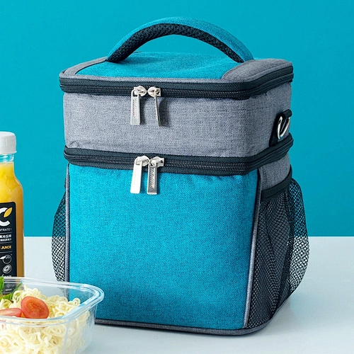 Food Fresh Keep Lunch Cooler Bag Waterproof Picnic Travel Storage Ice Pack Thermal Insulated Fashion Tote Lunch Bags