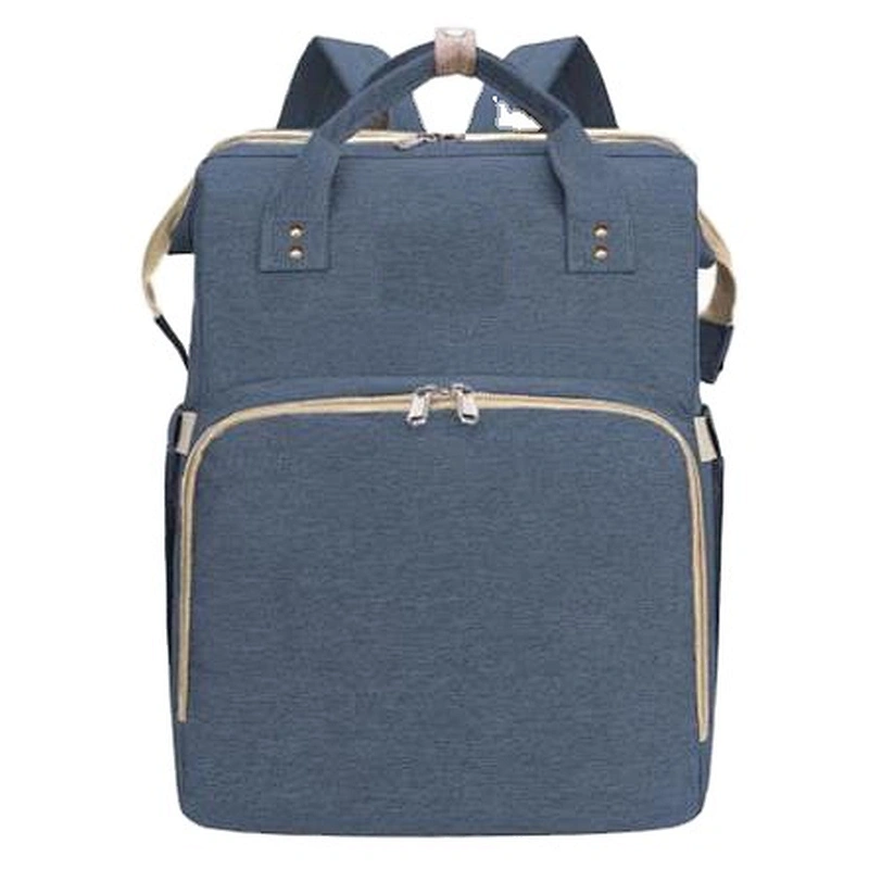 2020 New Portable Folding  Mummy Bag Multifunctional Fashionable Large Capacity Outing Burden-Reducing Diaper Bag Backpack