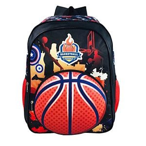 Wholesale OEM cute Football 3D EVA  backpack cartoon Kids school bags for boy student