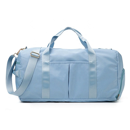 Wholesale hot sale waterproof Promotional sport travel custom duffle gym bag with logo