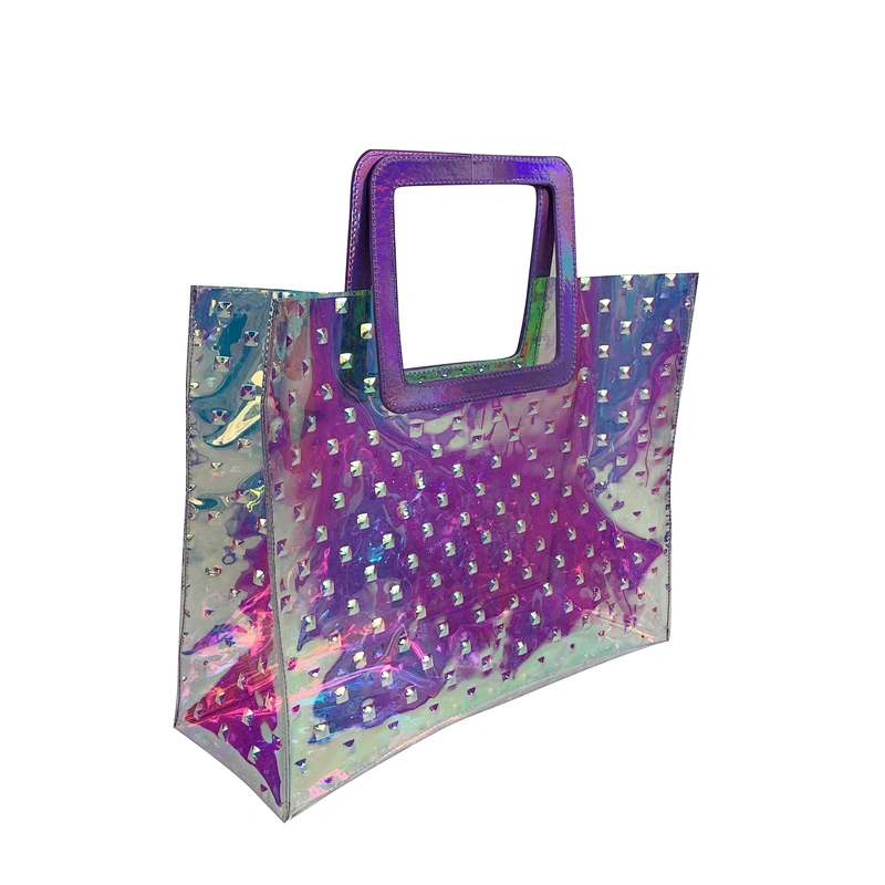 2020 New style ladies handbag shoulder colorful print neoprene beach bag wholesale women tote handbag
