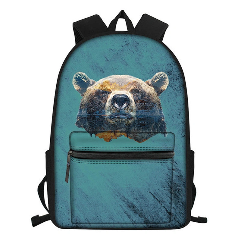 3d Stuffed Clear Animal Print Cartoon Doll Theme Backpack 2020 New fashion trend