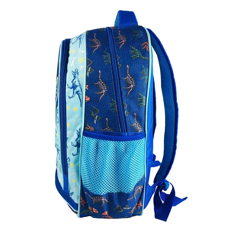 2020 China Toddler schoolbag Animal Dinosaur School Bags luminiscent reflective Printing Children kids Backpack With Logo