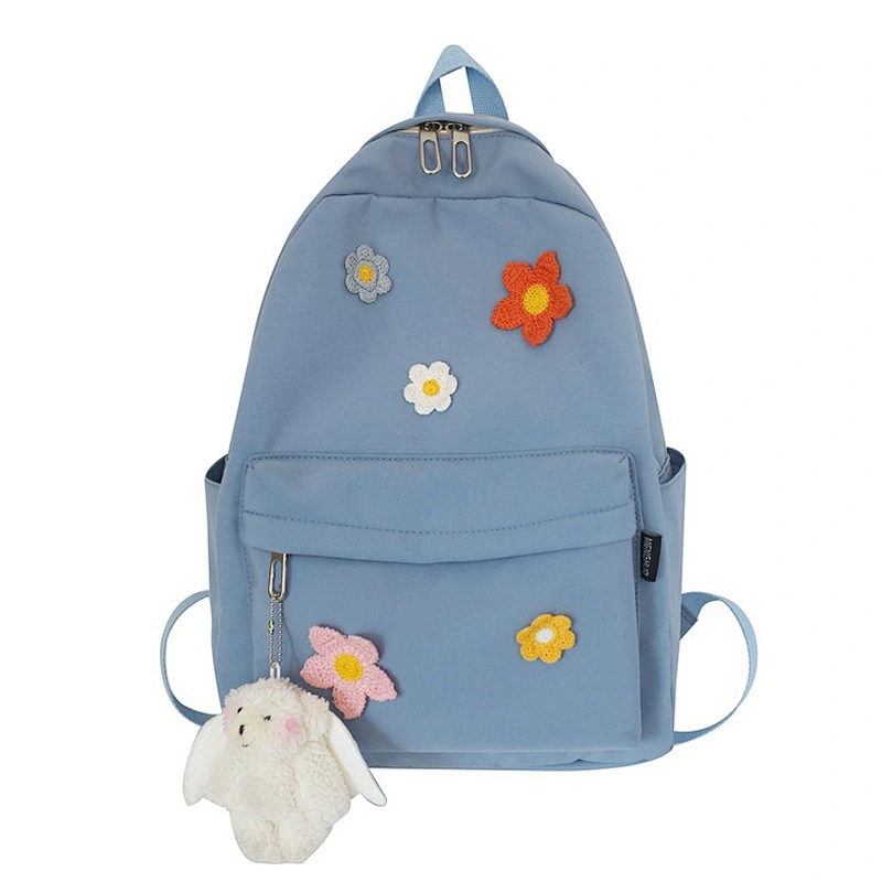 Woman Design Red Large College Stylish Simple Collage Backpack Fashion trend new custom wholesale 2020