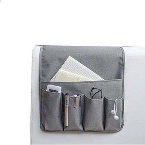 2020 electric wires felt multifunction Multi pockets sofa storage bag organizer container hanging bag storage bedside organizer