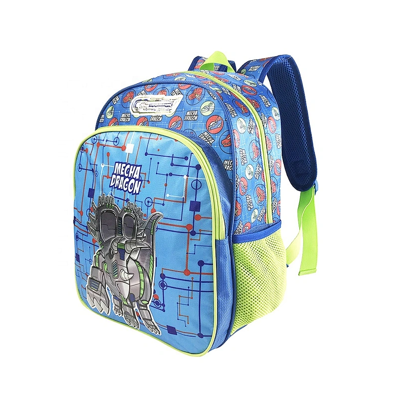 OEM/ODM High quality waterproof mochilas cartoon robot children kids backpacks school bags kids studentS bookbags