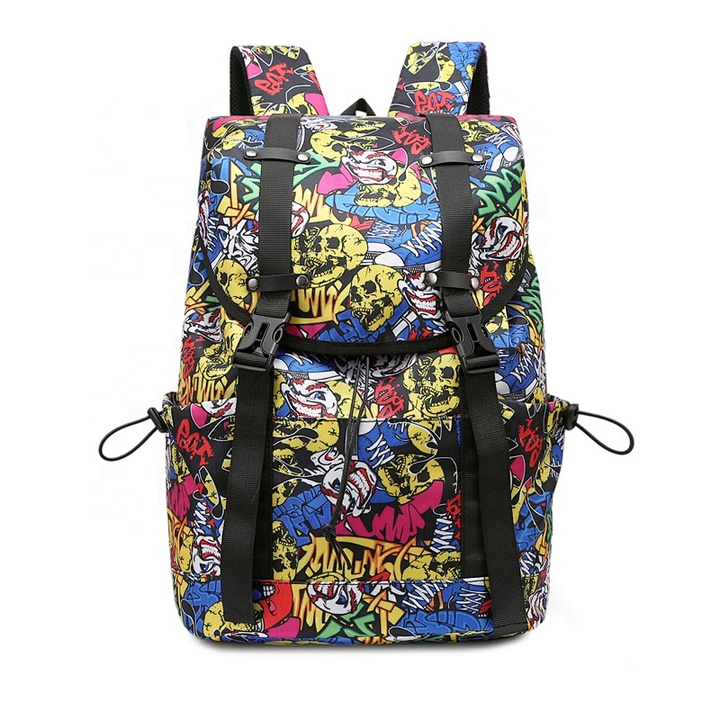 Factory made customized Polyester laptop backpack high school students backpack outdoor travel bag Laptop Backpacks School bags