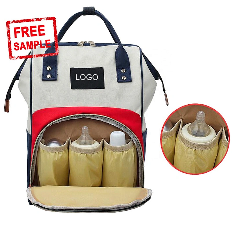FREE SAMPLE Large Mommy diaper bags backpack ac a langer lequeen baby Nappy Bags Baby Diaper Bag For Mother and Dad