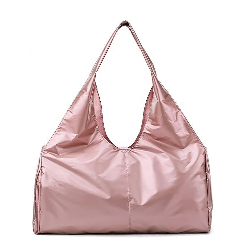 Waterproof Gym Bag With Shoe Compartment Wet Pocket Sport Duffle tote Bag for yoga Fitness Outdoor Travel Dance Women