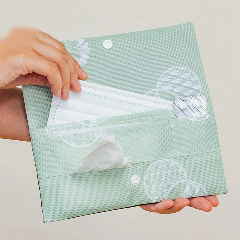 Dustproof anti-pollution sealing facemasks storage bag masking storage Bag masked temporary storage clip