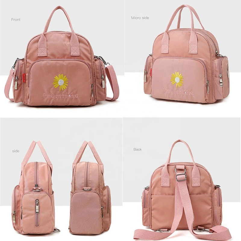 Adorable Stylish and durable waterproof multi-pocket baby mummy backpack diaper bag
