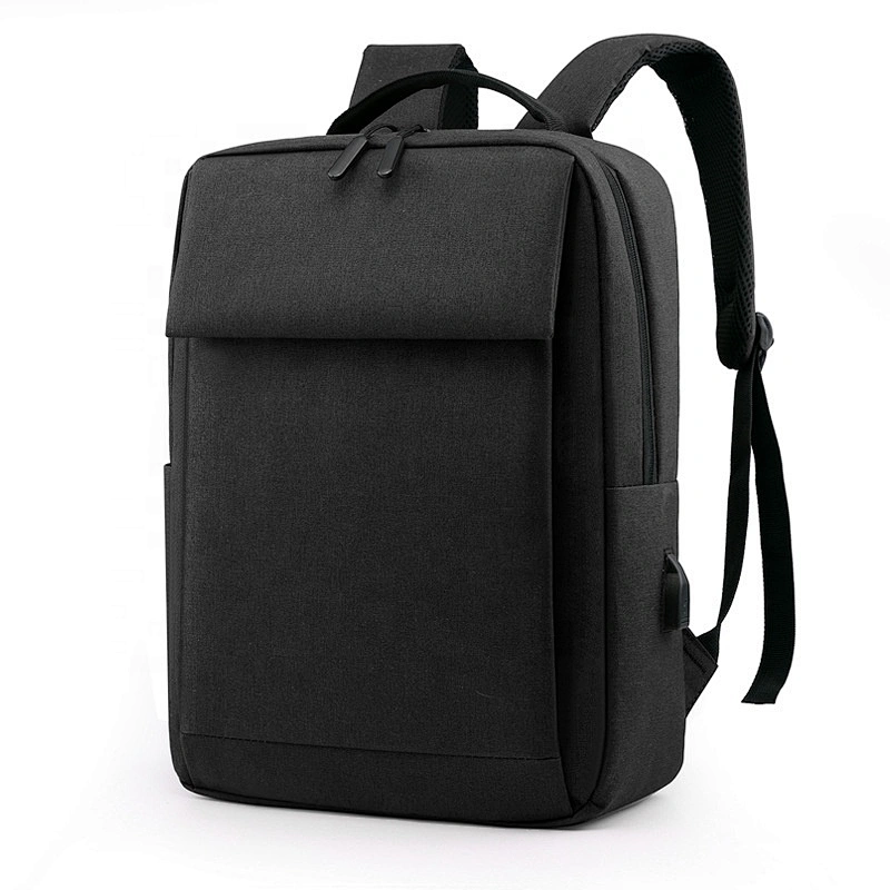 Small MOQ Water-Resistant Travel Leather PU Backpack for Men Business Laptop Backpack Computer Bagpack