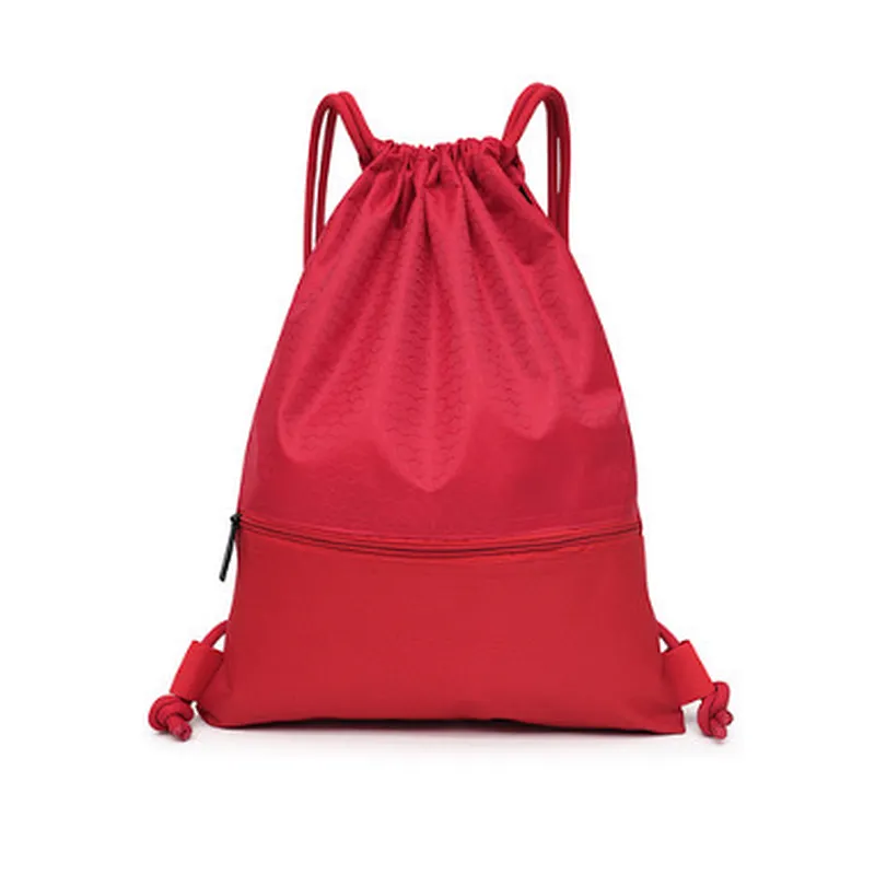 polyester fabric bag  drawstring makeup bag shoes bag travel