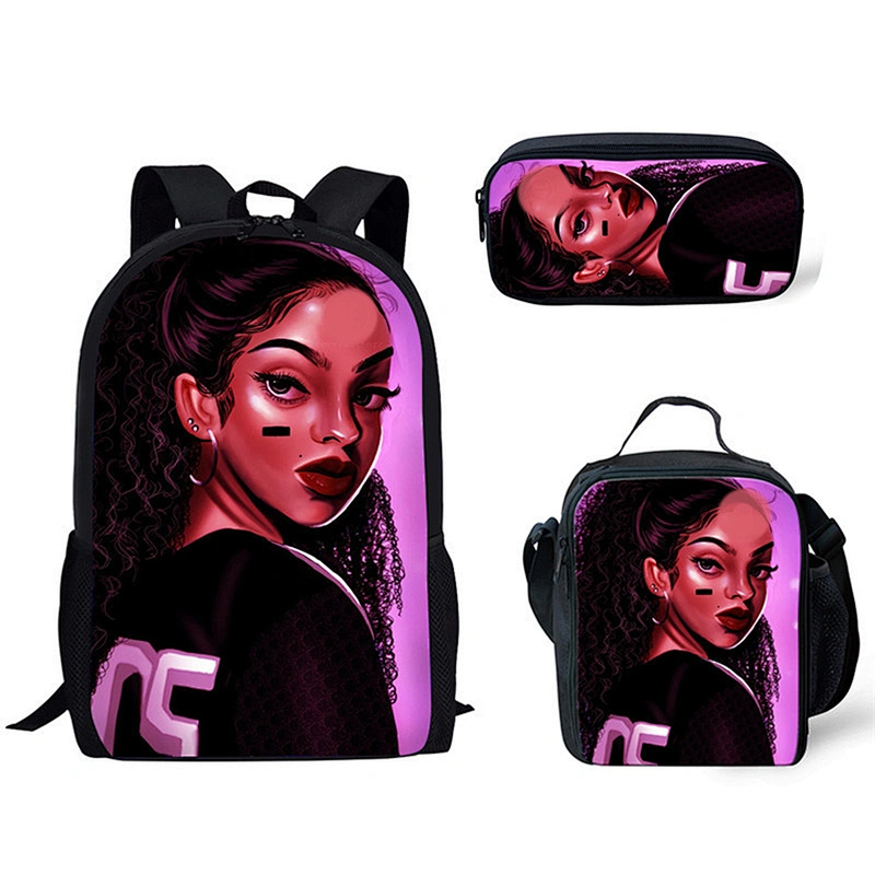 Fashion 3PCS Primary/Junior/High School Students Boys Girls Wholesale Schoolbag Factory Customized Rucksack School Backpack Sets