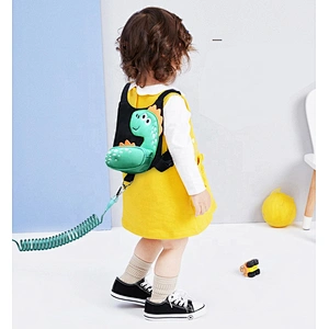 Kids Dinosaur backpack toddler backpack Fashion Stylish Toddler Anti Lost Wrist Strap Harness Walking Wings Kids Bag