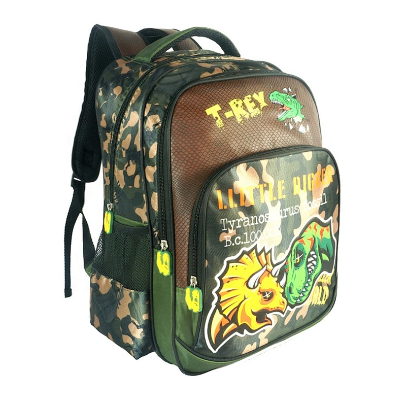 Dinosaur backpack 2020 bag Wholesale schoolbag School bags for age 14 students teenagers kids bag three compartments