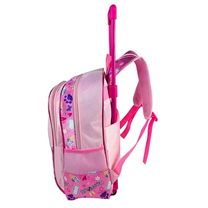 Multi-use Carry On Kid School Bags Wheeled Travel Trolley backpack luggage bags