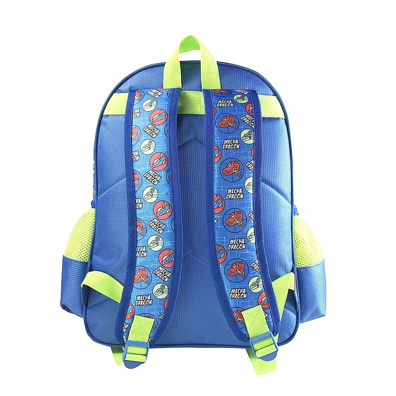 Manufacturer High quality waterproof mochilas cartoon robot children kid backpack school bags kids student bookbags