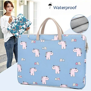 Customized Laptop Bag 13 inch Notebook Liner bag Female Cartoon Painted  Waterproof and shockproof Light Laptop Bag