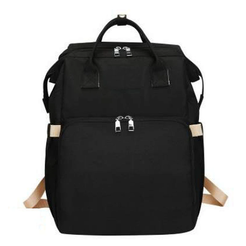 2020 New Portable Fashion for female Folding Baby Bed Mummy Bag Large Capacity Multifunctional Diaper Bag