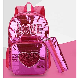Customized Unicorn backpack Teenager Girls School Bags Set Women Travel Bagpack Children Rucksack Mochila