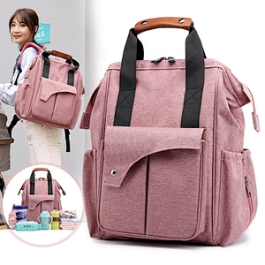 Waterproof  Multifunction Travel Mummy Backpack Diaper Bag Backpack Stylish Mummy  bag Baby Nappy Changing Bags Diaper Bag