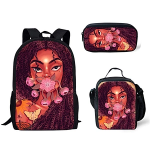 Fashion 3PCS Primary/Junior/High School Students Boys Girls Wholesale Schoolbag Factory Customized Rucksack School Backpack Sets