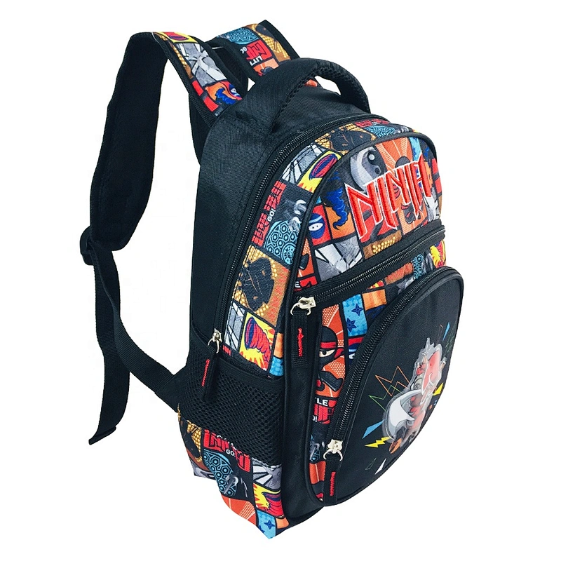 2020 Wholesale Popular Flashing lights backpack bag school cartoon kids backpack school bags