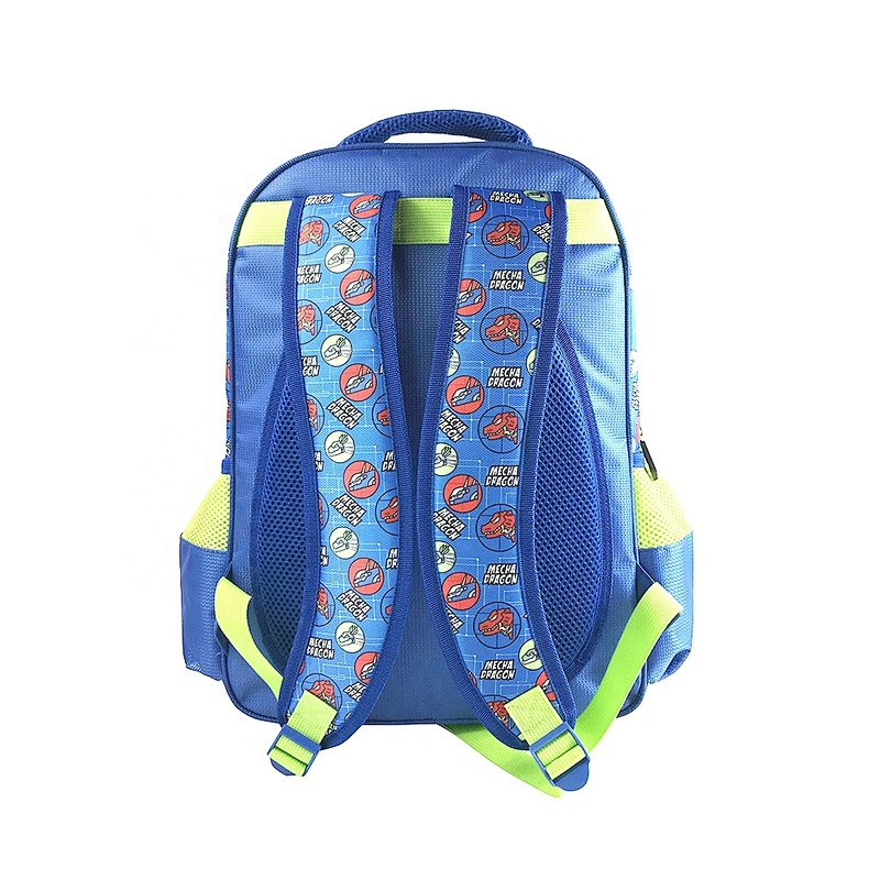 2020 Wholesale  High quality waterproof mochilas cartoon robot children backpack school bags for boys kids student book bags