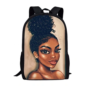 New Africa girl Print Mini Backpack Children School Bag for Black Boys 12 Inch Satchel Kindergarten school bags