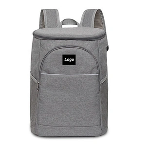 Large capacity thermal insulation fabric Leakproof Backpack cooler bags insulated  wine cooler bag with custom logo
