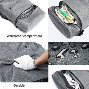 Vintage Laptop Backpack Durable Business College Travel Daypacks bags for men and women