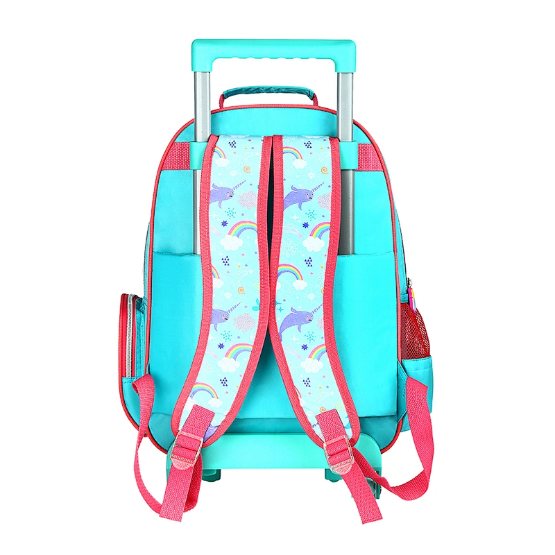 design luggage trolley bag airplane fabric trolley suitcase baigou factory wholesale travel backpack
