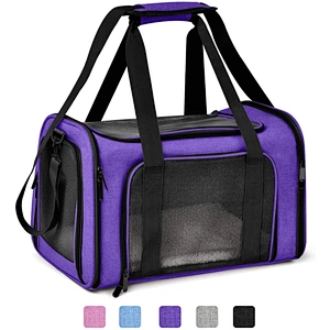 Cat Carriers Dog Carrier Pet Carrier for Small Medium Cats Dogs Puppies of 15 Lbs Airline Approved Small Dog Carrier Pet Bag