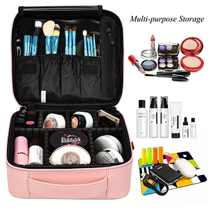 Custom Waterproof Pu Marble Travel Makeup Bag Private Label White Cosmetic Cases Printed Organization Toiletry Bags With Handle