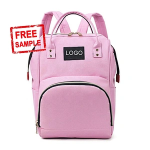 FREE SAMPLE Large capacity fancy leather baby diaper bag mochila bebe baby changing bag mommy lequeen diaper bag diaper backpack