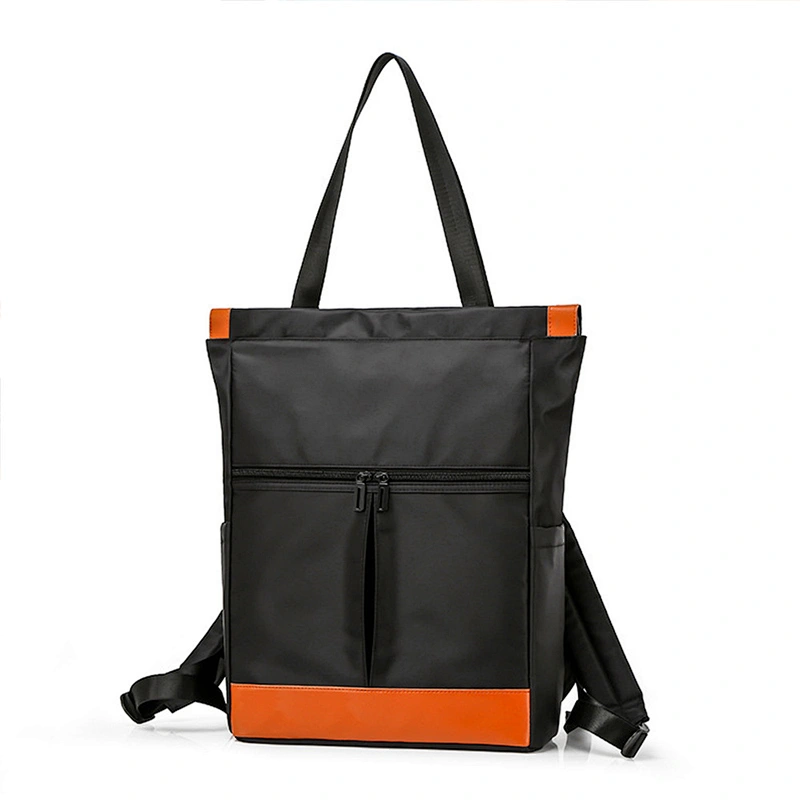 Multi-Function Large Capacity Contrasting Color Backpack Fashion Handbag For Women Lightweight Ladies Bagpack