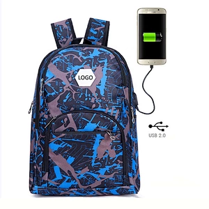 wholesale manufacturer daily travel computer usb backpack business school waterproof anti theft laptop backpack bag