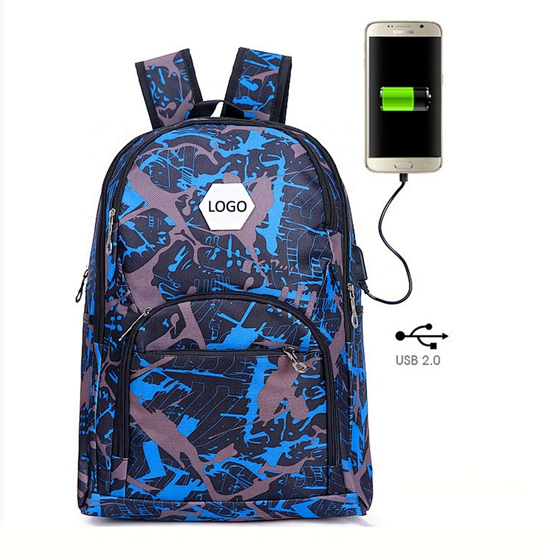 wholesale manufacturer daily travel computer usb backpack business school waterproof anti theft laptop backpack bag
