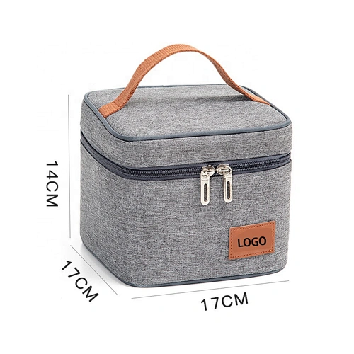 Large Capacity  Cooler Tote Insulated Lunch Box Bag  Reusable Tote food delivery Waterproof Picnic Insulated Lunch Cooler Bag
