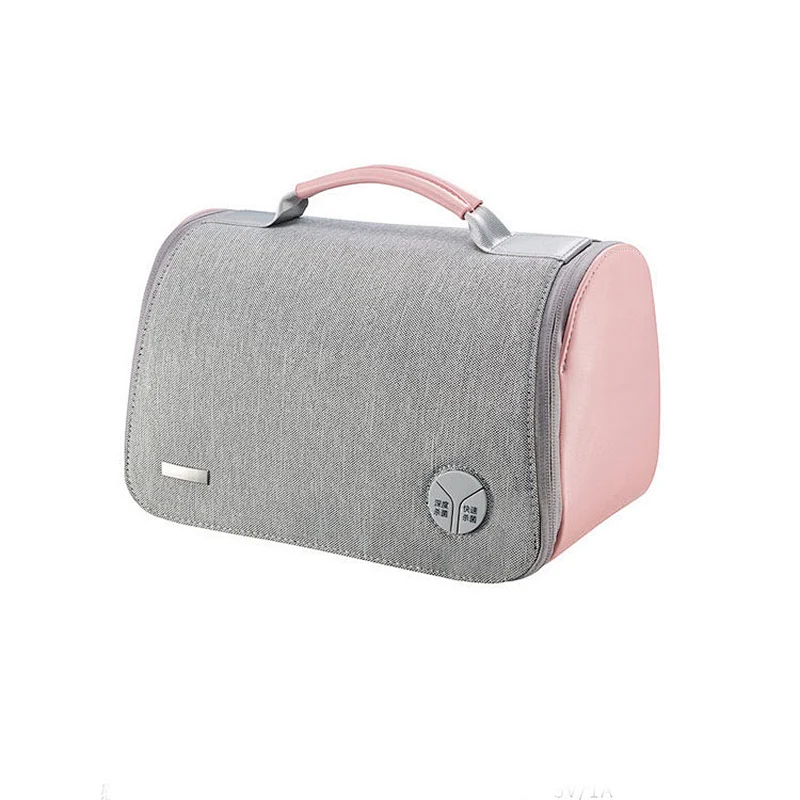 Sterilizing bag LED Multi-Function disinfection portable case USB travel milk bottle underwear cloth quick sterilize diaper bags