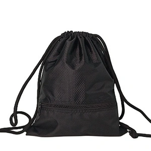 2020 new design polyester fabric bag  drawstring makeup bag custom logo shoes bag travel dust bags for shoes