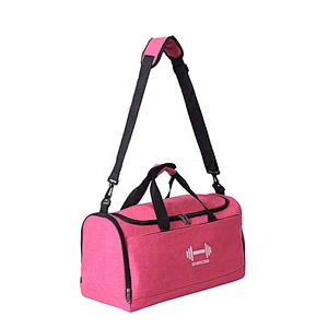 Women Travel Bag Waterproof Sports Pink Yoga Gym Portable Duffle Bag Luxury Luggage Travel Bags With Shoe Compartment