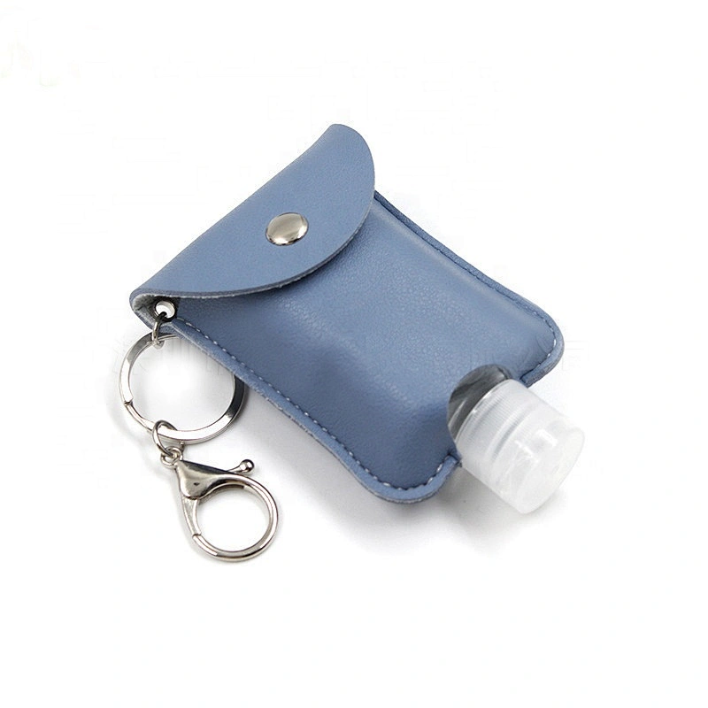 2020 new design Mini Leather case containing 60ml empty bottle of alcohol bottle storage bag