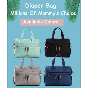 Large Capacity Shoulder Handbag Diaper Bag Backpack Multifunction Travel Bag Maternity Baby Waterproof Nappy Changing Bags