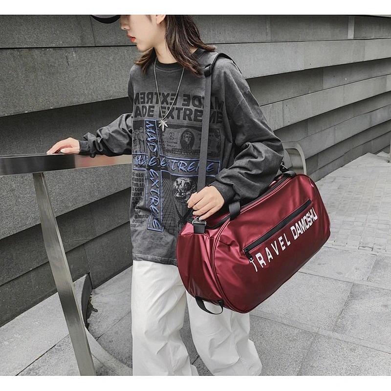 Men's large capacity lightweight short-haul handbag luggage fitness bag women's travel bag